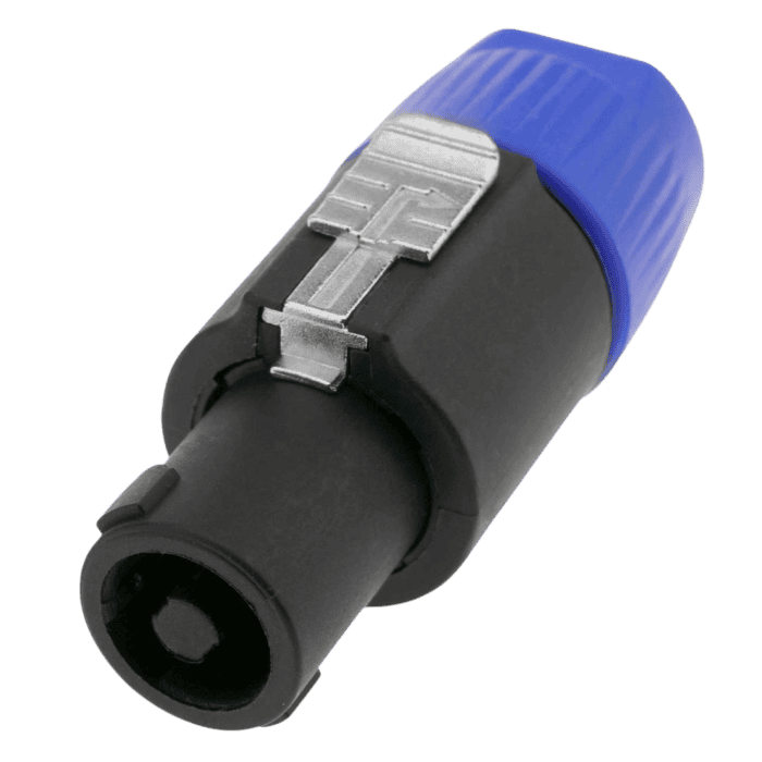 Connettore Volante Speakon A 2 Poli In PVC Nero 1