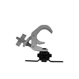 Gancio Aliscaf Selflock Hook a C da 50 kg con supporto omega integrato per Truss e Teste mobili