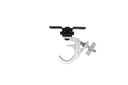 Gancio Aliscaf Selflock Hook a C da 50 kg con supporto omega integrato per Truss e Teste mobili - immagine 4