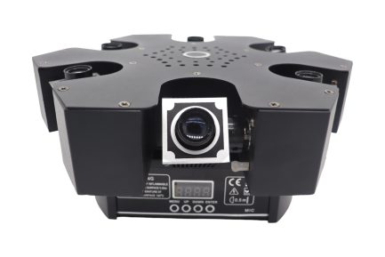 Proiettore luci laser RGB rotante Flower Light 6x10W NLIGHTING - immagine 2