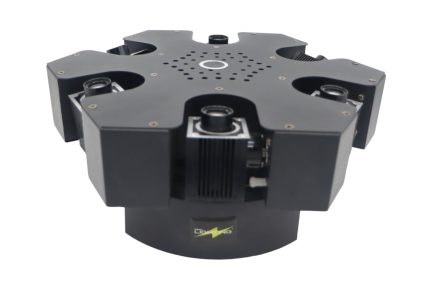 Proiettore luci laser RGB rotante Flower Light 6x10W NLIGHTING - immagine 4