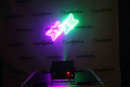 Proiettore Laser 1W 4in1 con numerose proiezioni luce animation laser light - immagine 6