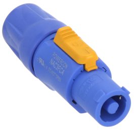 Connettore Volante Neutrik Power Twist in PVC Blu