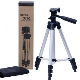 Treppiedi Professionale per Macchine Fotografiche e Smartphone Supporto per Foto e Video Regolabile 1 mt in altezza