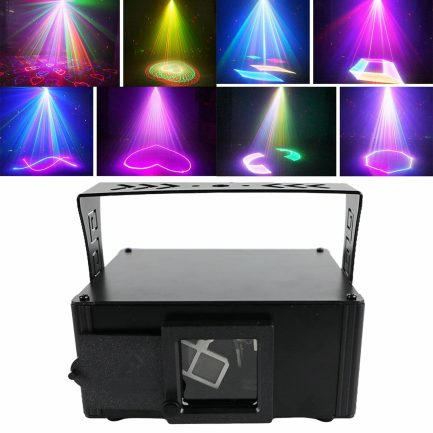 Proiettore Laser 1W 4in1 con numerose proiezioni luce animation laser light - immagine 2