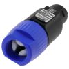 Connettore Volante Speakon a 2 poli in PVC Nero - immagine 2