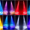 Coppia Teste Mobili MINI Beam 230W PROFESSIONAL 7R con prisma pattern rainbow FlightCase NLIGHTING® - immagine 7