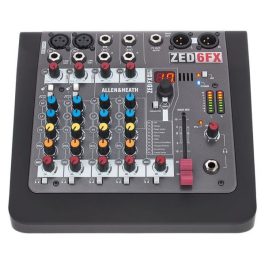 Mixer ALLEN & HEATH ZED-6 FX a 6 canali per DJ con Multieffetto DSP