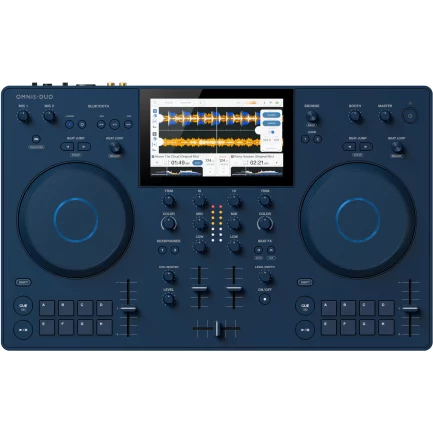 Consolle ALPHATETA OMNIS-DUO all-in-one a 2 deck per DJ