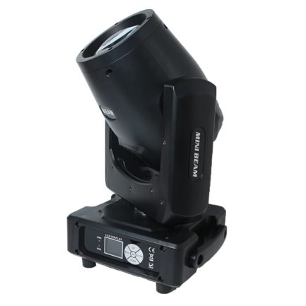 Coppia Teste Mobili MINI Beam 230W PROFESSIONAL 7R con prisma pattern rainbow FlightCase NLIGHTING® - immagine 3