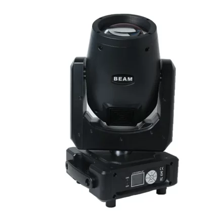 Coppia Teste Mobili MINI Beam 230W PROFESSIONAL 7R con prisma pattern rainbow FlightCase NLIGHTING® - immagine 2