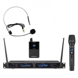 Sistema Radiomicrofono RONDSON BE-2020/MIC con Microfono Palmare e Archetto