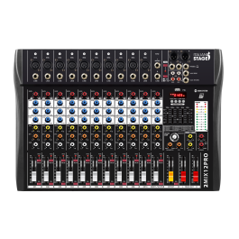 Mixer audio IS 2MIX12PRO a 12 canali con effetti DSP integrati