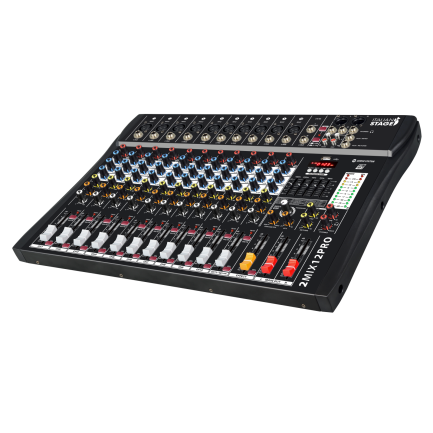 Mixer audio IS 2MIX12PRO a 12 canali con effetti DSP integrati - immagine 2