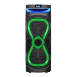 Cassa stereo Bluetooth RGB 3000W portatile usb con 2 microfoni e telecomando