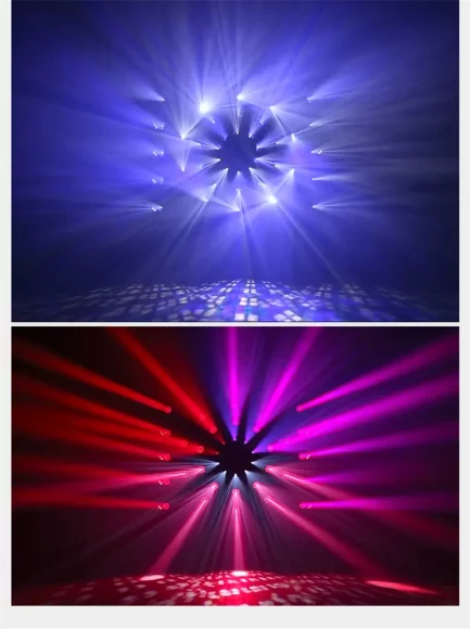 Coppia Testa Mobile LED 19x40W RGBW Wash New Model Bee Eye Zoom - immagine 7
