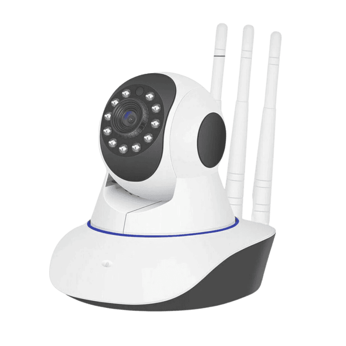 Camera HD 720P Wireless smart Motorizzata WIFI Telecamera 3 antenne IP 1