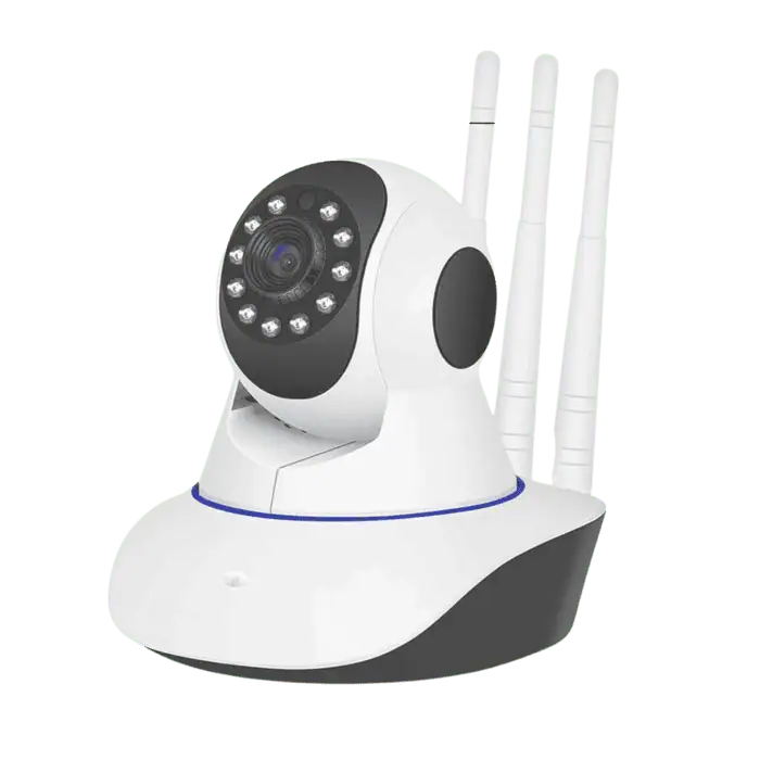 Camera HD 720P Wireless smart Motorizzata WIFI Telecamera 3 antenne IP 1