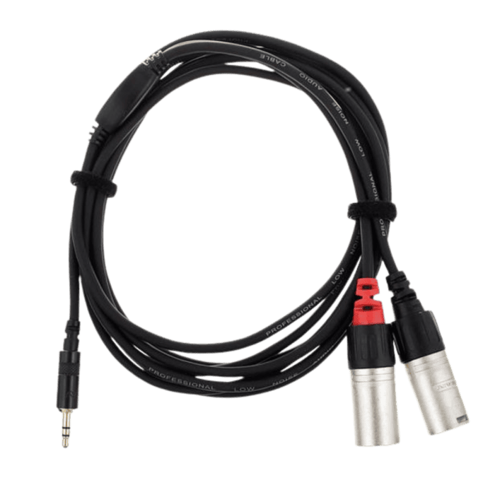 Cavo audio Cordial CFY 3 WMM con XLR e Jack 35 stereo da 3 mt per strumenti musicali 1