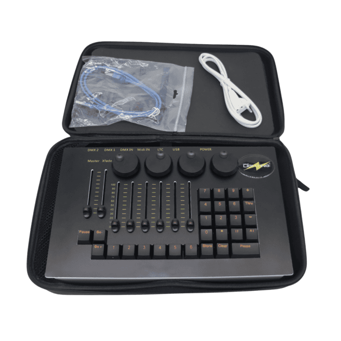 Centralina Mini Command Wing Controller Per Illuminazione Palco DJ Party 3