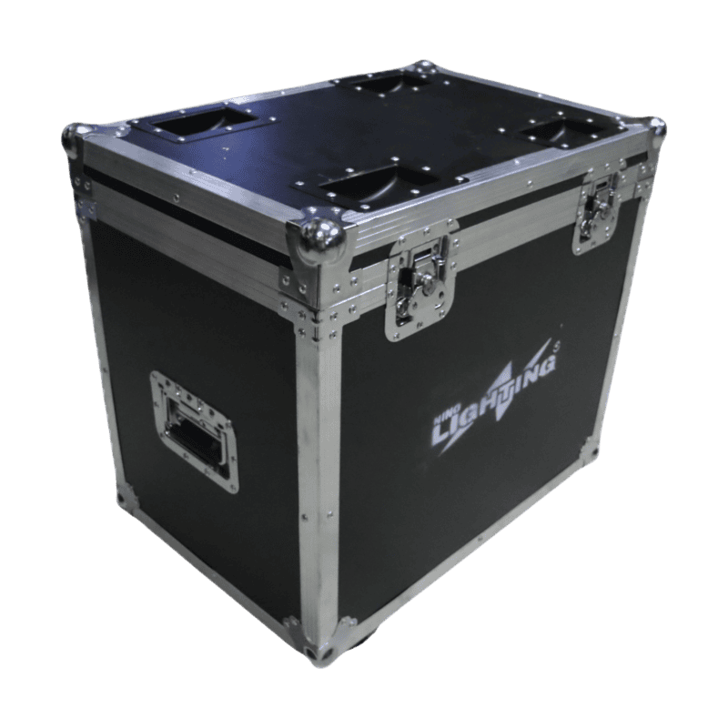 Coppia Teste Mobili MINI Beam 230W PROFESSIONAL 7R Con Prisma Pattern Rainbow FlightCase NLIGHTING® 5