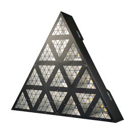 Lampada Rètro Triangolare Luce LED 16x30W RGB Matrix Light