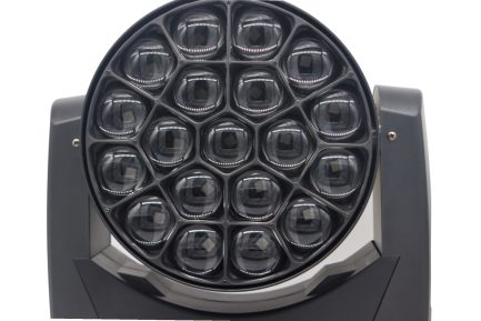 Coppia Testa Mobile LED 19x40W RGBW Wash New Model Bee Eye Zoom - immagine 2