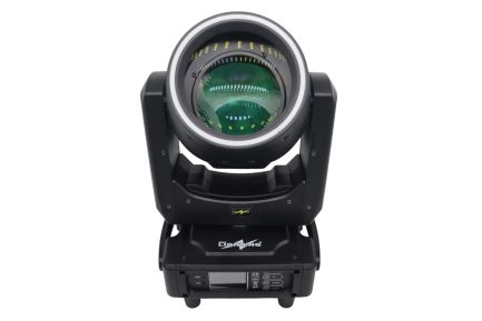 Testa Mobile Beam 230W Con anello ring RGBW head light gobo prisma e ruota colori
