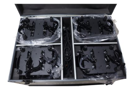 Baule FlightCase da 4 Teste Mobili LED Wash 7x60W RGBW Bee Eye IP65 Wisdom Line Pro - immagine 10