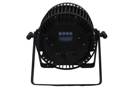 4 Par LED RGBW 15x40W Waterproof Con ZOOM Elettronico Top di gamma Wisdom Line Pro con FlightCase - immagine 5
