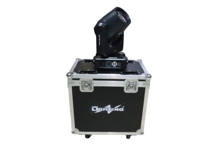 Coppia Teste Mobili MINI Beam 230W PROFESSIONAL 7R con prisma pattern rainbow FlightCase NLIGHTING® - immagine 14
