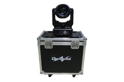 Coppia Teste Mobili MINI Beam 230W PROFESSIONAL 7R con prisma pattern rainbow FlightCase NLIGHTING® - immagine 13