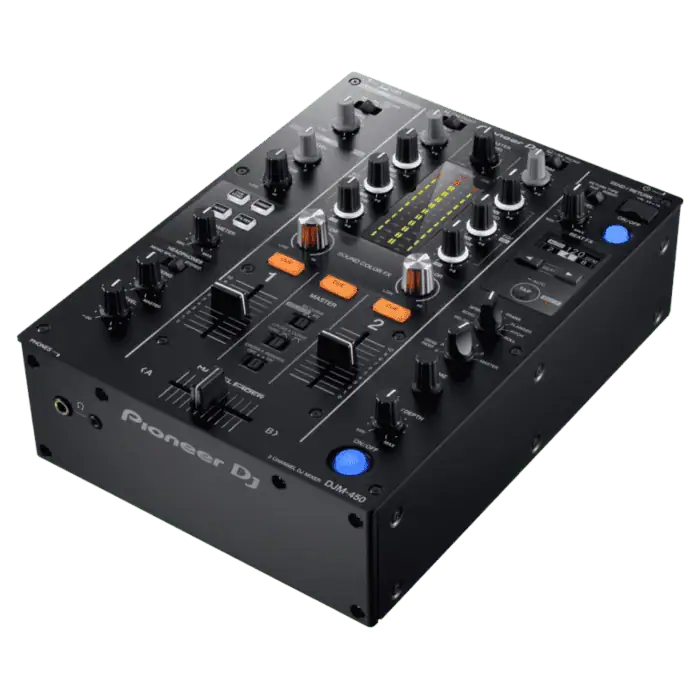 Mixer Pioneer DJM 450 a 2 canali con Sound Colour e Beat FX per DJ 1