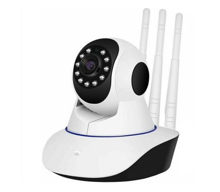 Camera HD 720P Wireless smart Motorizzata WIFI Telecamera 3 antenne IP - immagine 2