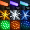 Coppia Teste Mobili MINI Beam 230W PROFESSIONAL 7R con prisma pattern rainbow FlightCase NLIGHTING® - immagine 5