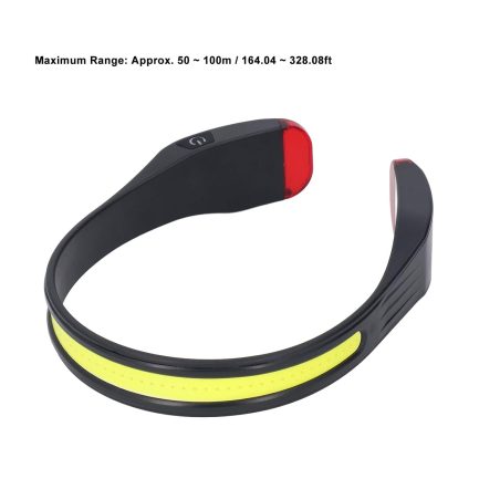 Torcia Frontale a LED Luce su Testa Impermeabile 3 modalità di Illuminazione COB 260° - immagine 2
