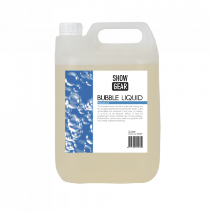 Liquido SHOWGEAR Bubble Liquid Regular per ricarica Macchine delle Bolle