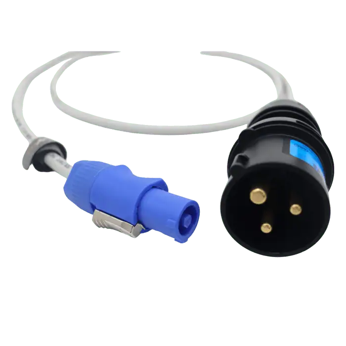 Cavo Power con IN uscita alimentazione spina industriale 16a IP44 e IP54 1