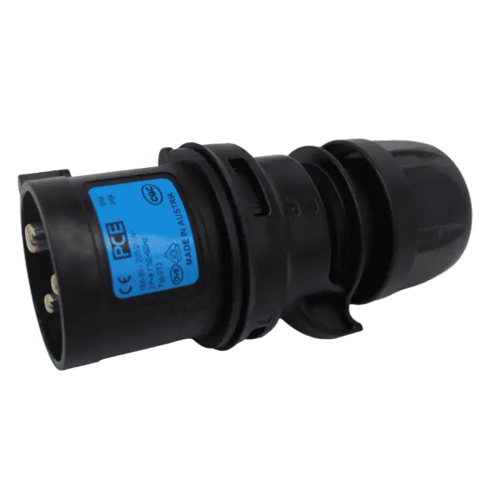 Cavo Power con IN uscita alimentazione spina industriale 16a IP44 e IP54 3