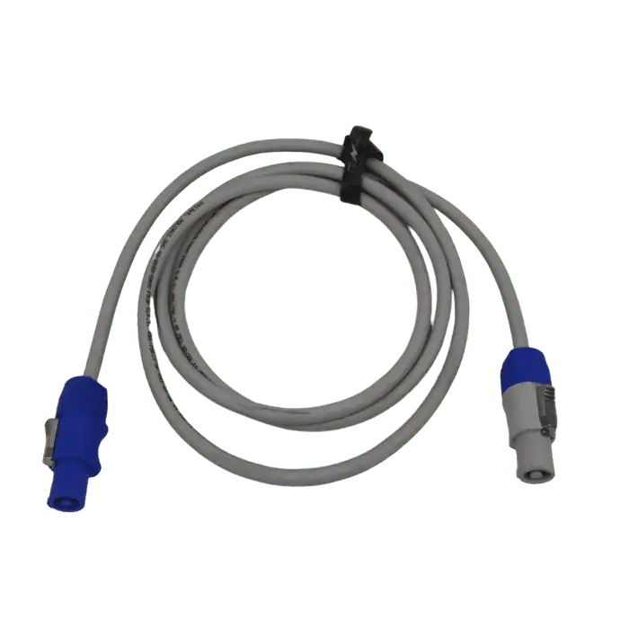 Cavo Powercon In e Out da 15mt per connessione ponte teste mobili barre LED