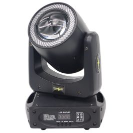 Mini Testa Mobile Little Bee Beam RGBW 100W con ruota 8 colori NLIGHTING