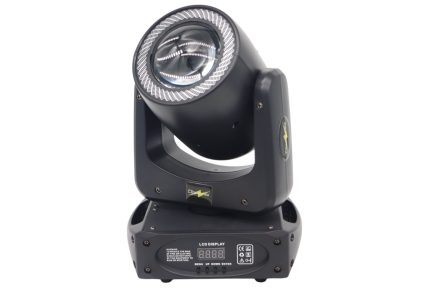 Mini Testa Mobile Little Bee Beam RGBW 100W con ruota 8 colori NLIGHTING