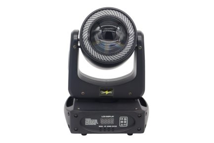 Mini Testa Mobile Little Bee Beam RGBW 100W con ruota 8 colori NLIGHTING - immagine 2