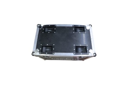 Baule flight case VUOTO per Teste mobili Aura Wash 19x15 Wisdom B-STOCK e USATO - immagine 3