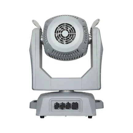 Coppia Teste mobile Beam 480W IP65 Waterproof in alluminio top di gamma modello professional con FlightCase WISDOM - immagine 4