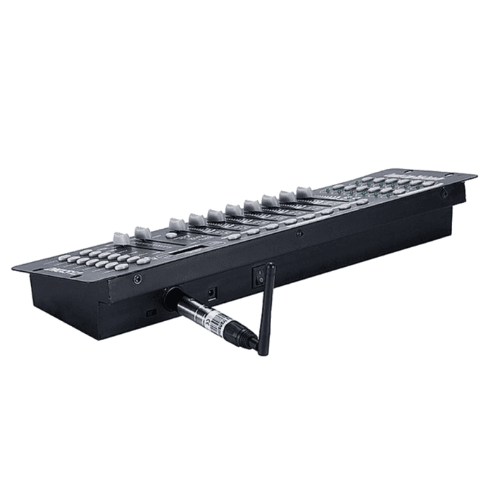 Penna Trasmettitore Wireless a Corrente 3 Pin Maschio DMX512 2.4GHz per centraline controllo Luci 3
