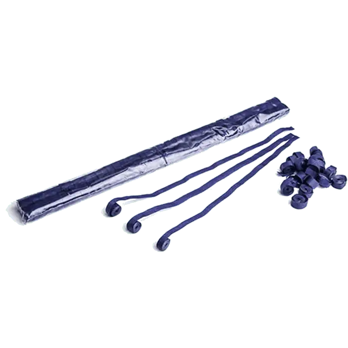 Stelle filanti streamers colore BLU in Carta da 5 metri da 30 pezzi