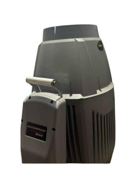 Coppia Teste mobile Beam 480W IP65 Waterproof in alluminio top di gamma modello professional con FlightCase WISDOM - immagine 3