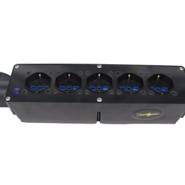Ciabatta Multipresa in linea PX-CIN 5 Multi Socket 5P 16A IP20 per distribuzione Corrente su Palco e CEE