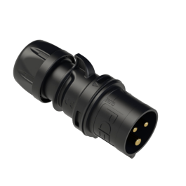 Spina maschio FR-S332N Male Plug 32A IP44 con 2 poli per spettacoli